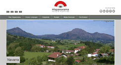 Desktop Screenshot of hispanorama-tours.com
